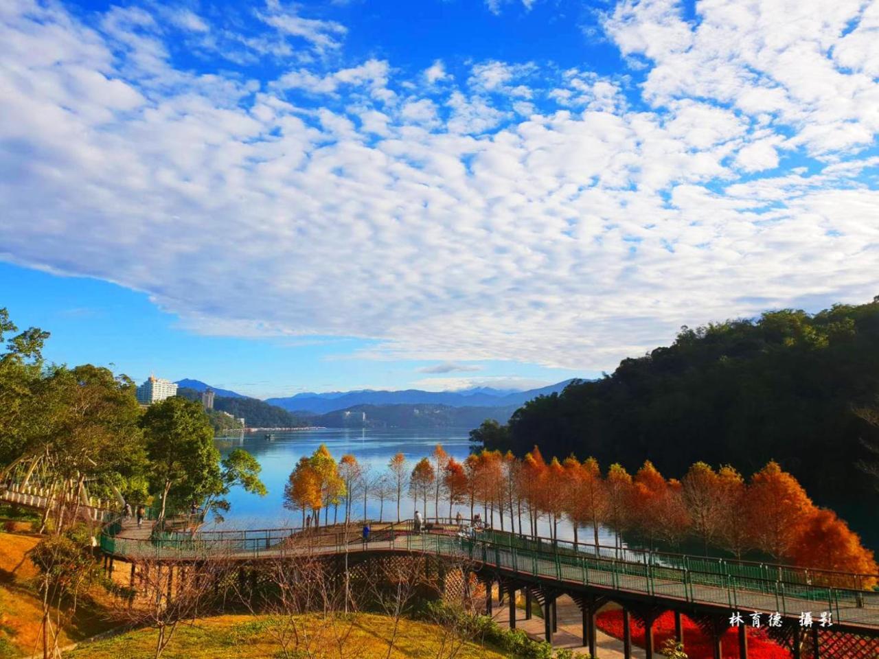 Jing Shenglou Hotel Sun Moon Lake Yuchi Exterior foto